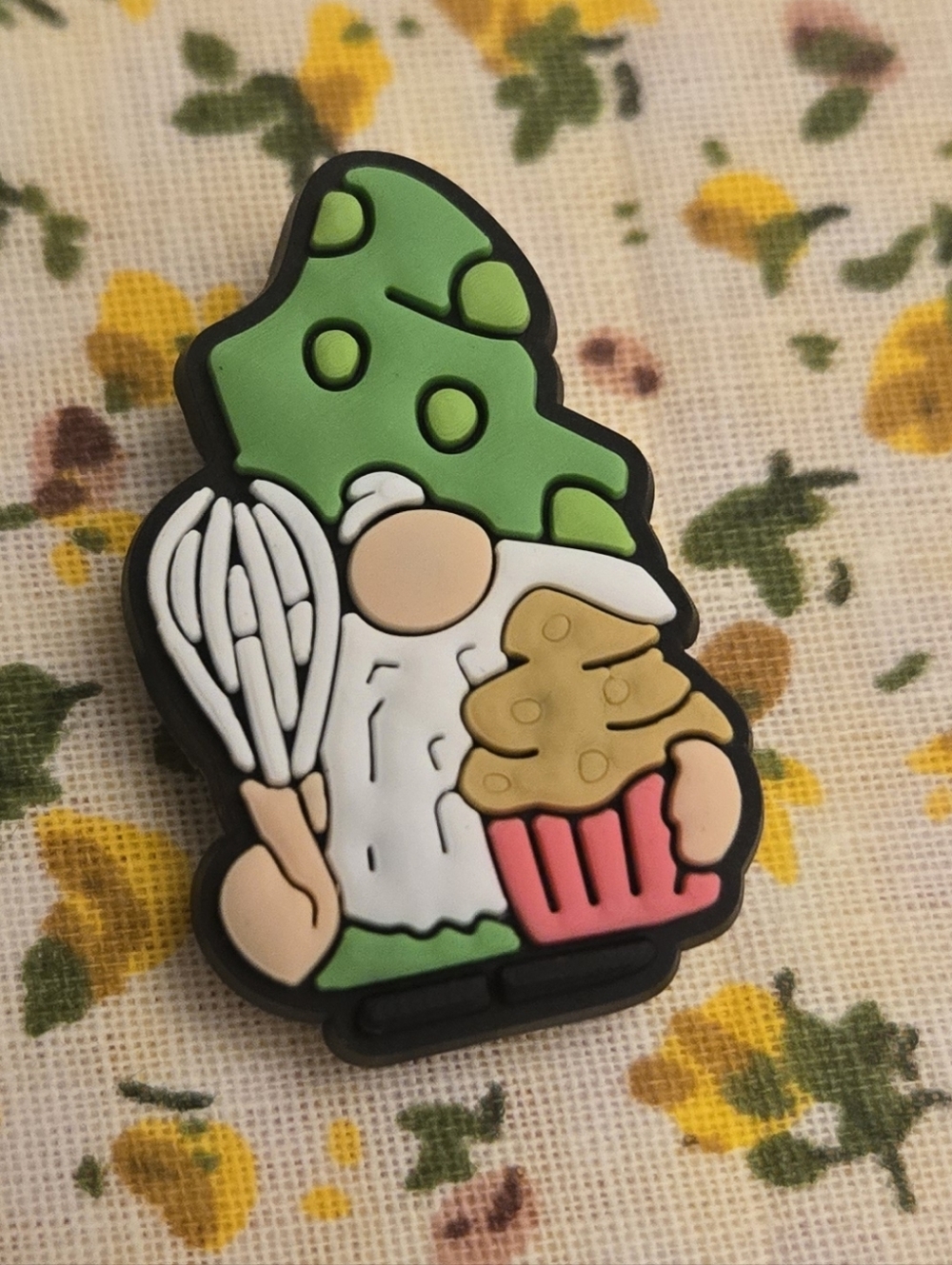 3/$10 Baker Gnome Croc Charm